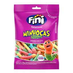 BALAS FINI MINHOCAS CITRICAS 90G
