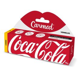CARMED LABIAL COCA COLA VERMELHO POM 10G