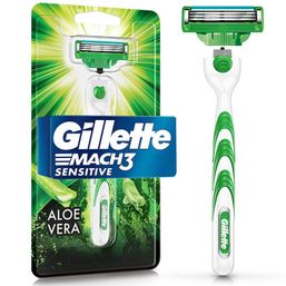 Aparelho Gillette Mach 3 Sensitive