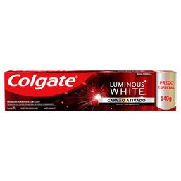 Cr Dental Colgate Luminous White Carvao 140G