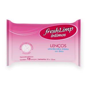 FRESHLIMP LENCO UMED INTIMO C/15