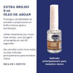 Ideal Esmalte Extra Brilho  leo de Argan 9ml  2