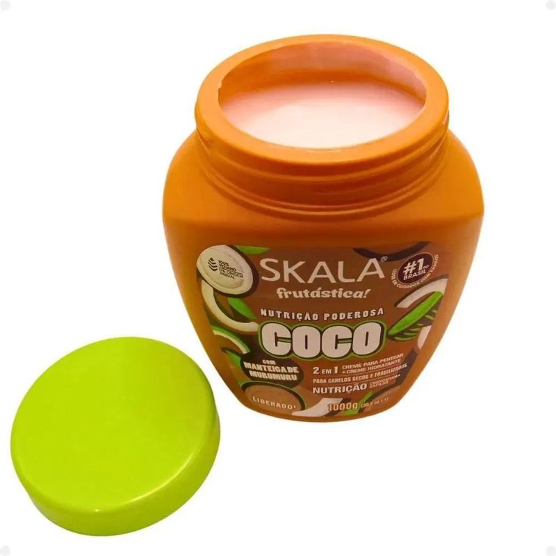 Skala  leo De Coco Creme Tratamento 1kg  2