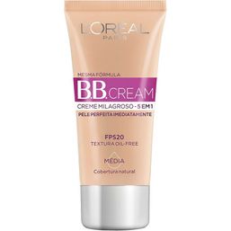 Base BB Cream L'Oréal Paris 5 em 1 Dermo Expertise Cor Média FPS 20 30ml