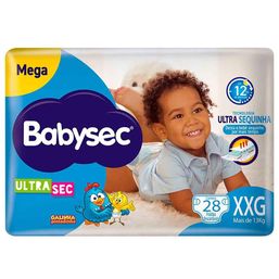 Babysec Fralda Ultra Sec Mega XXG 28 unidades