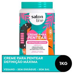 Salon Line Creme para Pentear Definição Máxima 1Kg