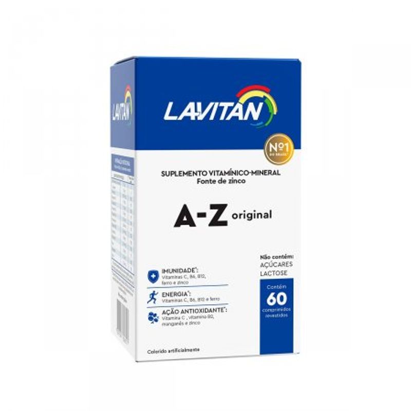 Polivitam nico Lavitan A-Z Original 60 comprimidos 0