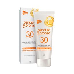 Protetor Solar Facial FPS 30 Cenoura & Bronze 50g