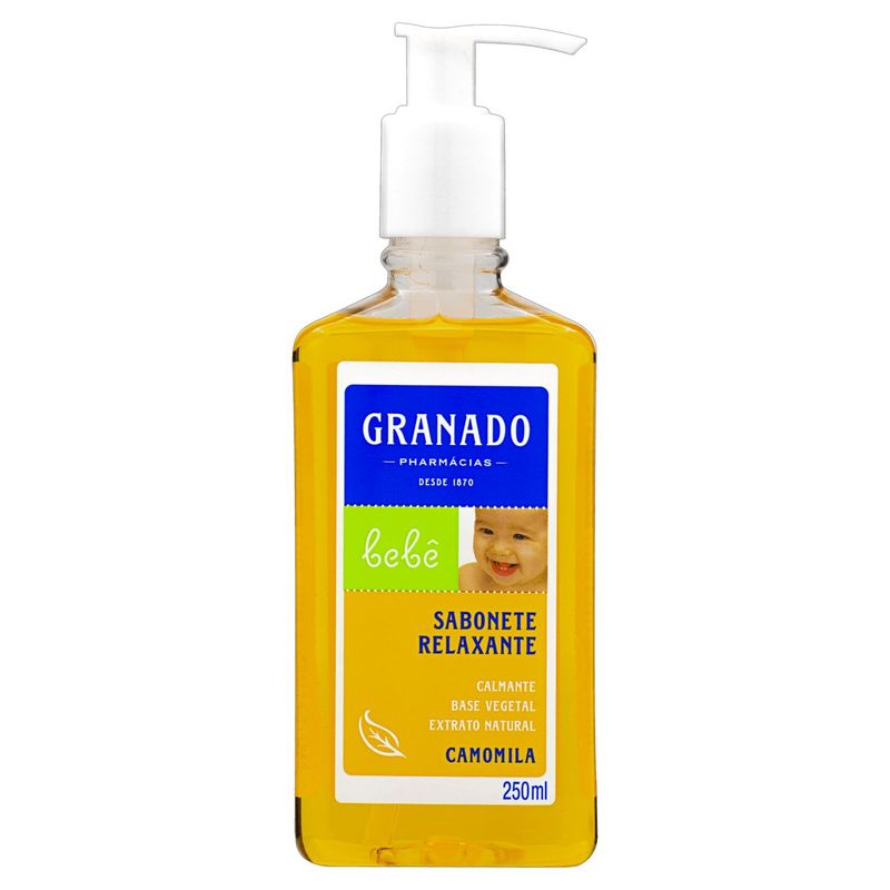 Sabonete L quido Granado Beb  Camomila com 250ml 1