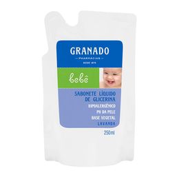 Refil Sabonete Líquido Granado Bebê Lavanda com 250ml