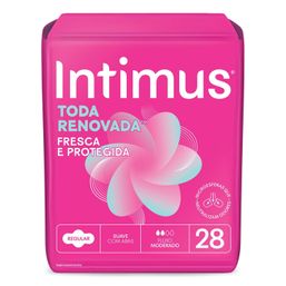 Absorvente Externo Intimus Toda Renovada Dia Com Abas 28 unidades