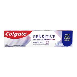 Creme Dental Colgate Sensitive Pro Alivio Original 140g