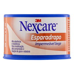 Esparadrapo Nexcare Bege 25mmx3m 1 Unidade