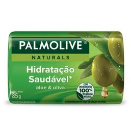 Sabonete em Barra Palmolive Naturals Hidratação Saudável Oliva e Aloe Vera 85g