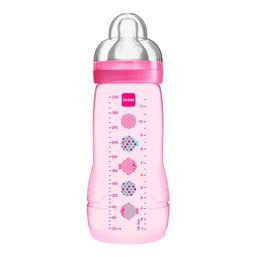 Mamadeira Easy Active Fashion Bottle 330ml Girls Rosa MAM