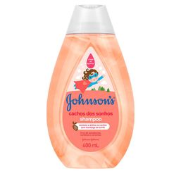 Shampoo Infantil Johnson's Cachos dos Sonhos com 400ml