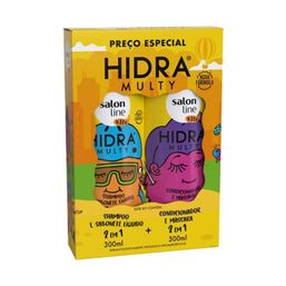 Kit Salon Line Hidra Multy Kids Shampoo + Condicionador com 300ml cada
