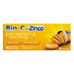 Vitamina C Efervescente   Zinco Bio-C 10 comprimidos 0