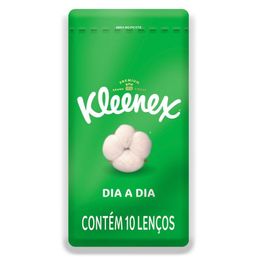 Lenço de Papel de Bolso Kleenex Dia a Dia com 10 unidades