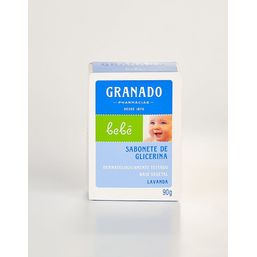 Sabonete Granado Bebê Lavanda Glicerina em Barra com 90g