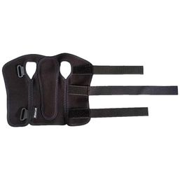 Órtese Curta com Tala para Punho Mercur Preta Bilateral Tamanho P