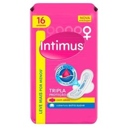 Intimus Absorverte Normal Cobertura Suave com Aba Lv16 Pg14