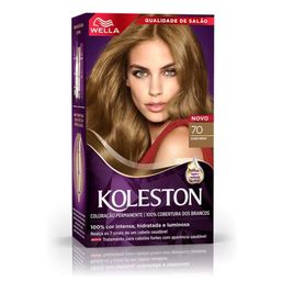 Tinta de Cabelo Permanente Koleston 70 Louro Médio