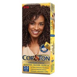 Tinta de Cabelo Cor&Ton 3.0 Castanho Escuro 50g