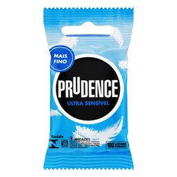 Camisinha Prudence Ultra Sensível 3 unidades