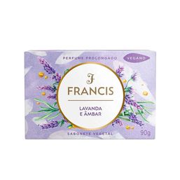 Sabonete em Barra Francis Lavanda e Âmbar 90g