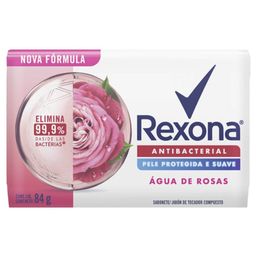 Sabonete em Barra Rexona Antibacterial Água de Rosas 84g