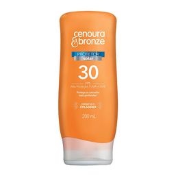 Protetor Solar Corporal Loção FPS 30 Cenoura & Bronze 200ml