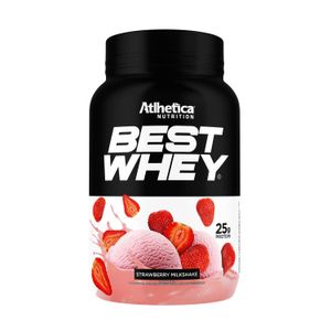 Best Whey Atlhetica Nutrition Milk Shake Morango 900g
