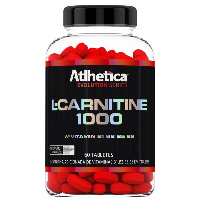L-Carnitine 1000 Atlhetica Nutrition 60 Tabletes  0