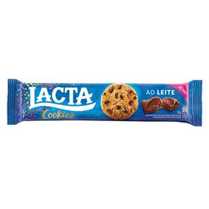 Cookie Lacta Gotas de Chocolate Ao Leite 80g