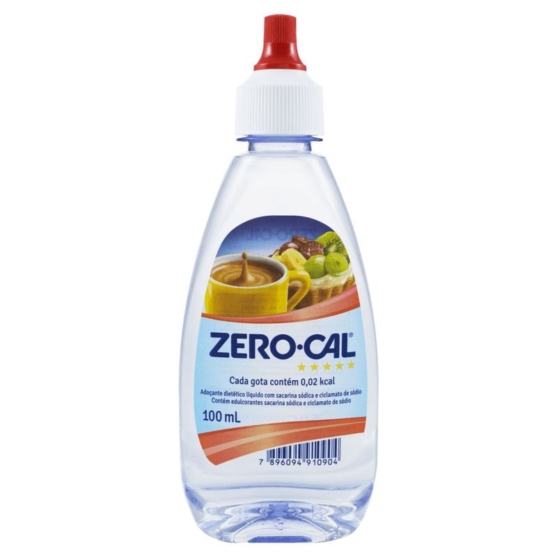 Ado ante L quido Zero-Cal Sacarina 100ml 0