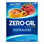 Ado ante Zero-Cal em P  Sucralose 50 Envelopes de 600mg cada  2